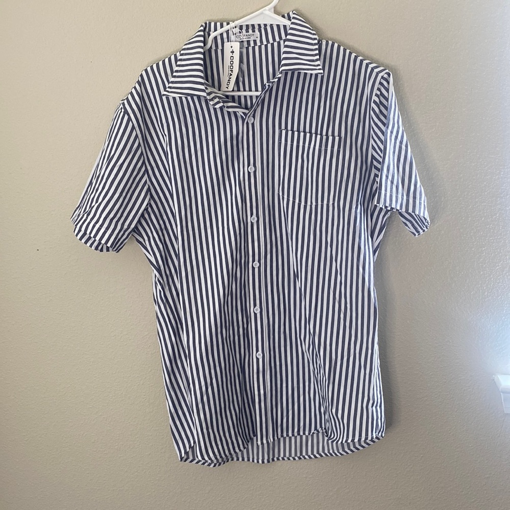 Coofandy Blue Button Up